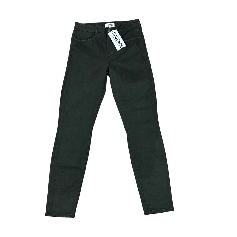 L’AGENCE‎ Green Skinny Cropped Jeans Women's Size 25 NWT Margot Stretch
